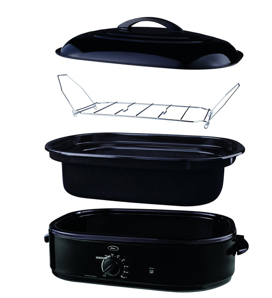 Oster Roaster Oven with SelfBasting Lid, 18 Quart, Black (CKSTRS18BS