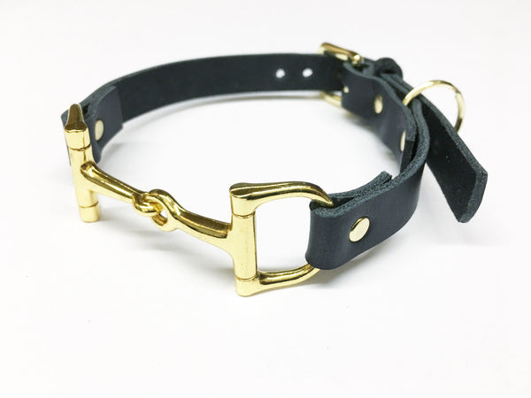 Equine Leather Dog Collar D2295 | Ideana