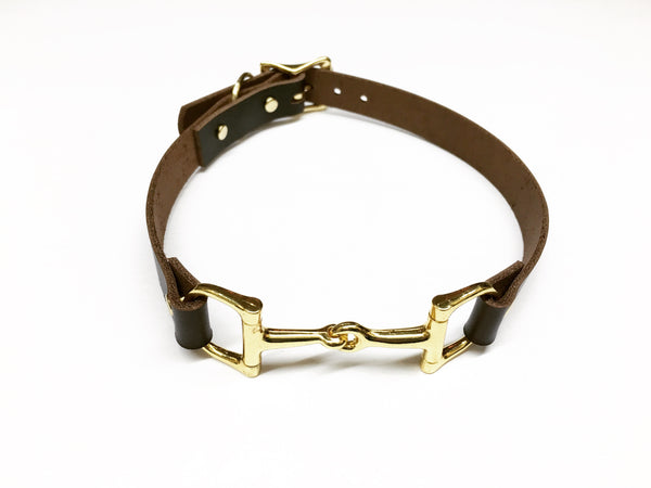 Equine Leather Dog Collar L2308 | Ideana