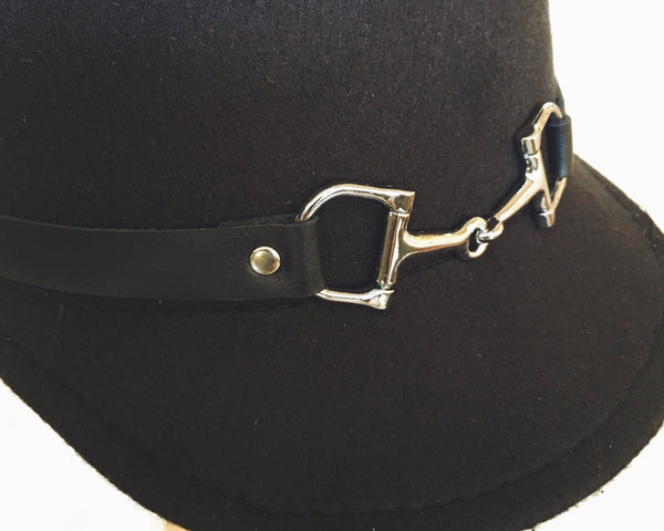 Equestrian Cloche Hat W3591 | Ideana