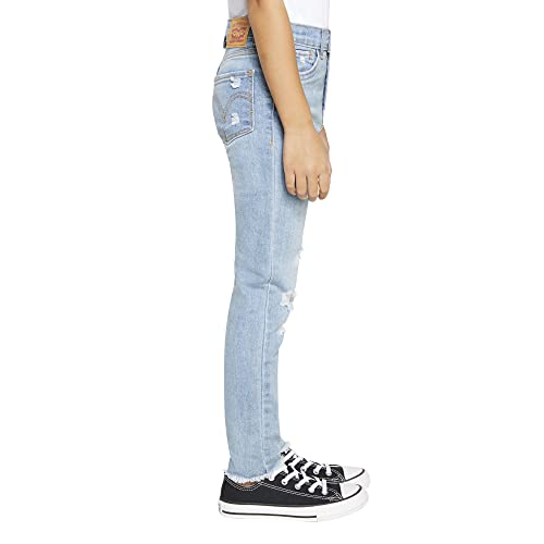 Levi's Girls' 720 High Rise Super Skinny Fit Jeans, Roger That, 12