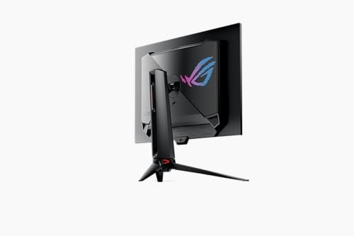 ASUS ROG Swift 32” 4K OLED Gaming Monitor (PG32UCDP) - WOLED, Dual Mode (4K 240Hz, FHD 480Hz), 0.03ms, G-SYNC Compatible, Custom Heatsink, AI Gaming, 99% DCI-P3,True 10-bit, USB-C 90W, 3yr Warranty