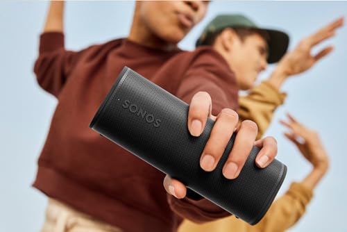 Sonos Roam 2 - Black - Portable Waterproof Bluetooth Speaker