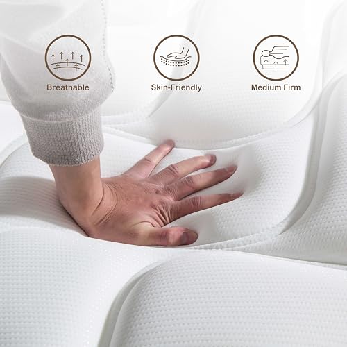 Deegari Queen Mattress,14 Inch Queen Size Mattress in a Box,Gel Memory