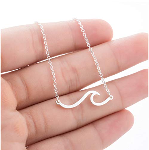 LANG XUAN Friendship Anchor Necklace Good Luck Butterfly Pendant Chain Necklace with Message Card Gift Card for Women Girl