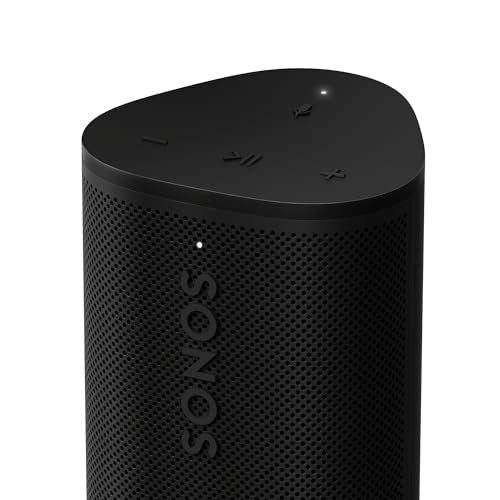 Sonos Roam 2 - Black - Portable Waterproof Bluetooth Speaker