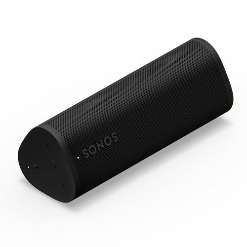 Sonos Roam 2 - Black - Portable Waterproof Bluetooth Speaker