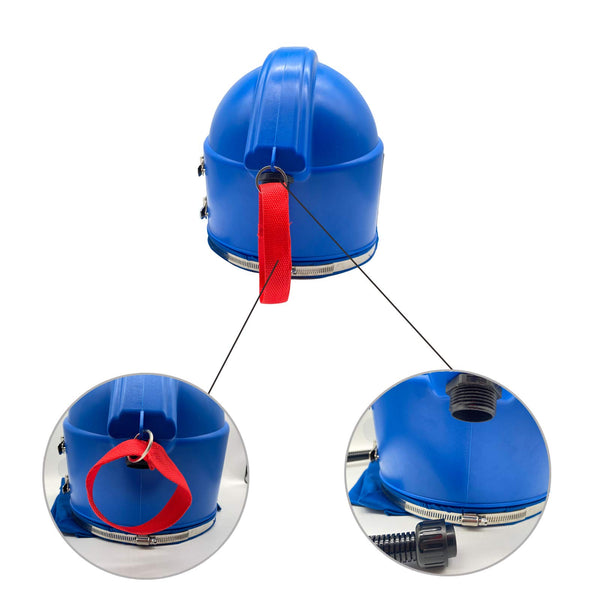 Sandblaster Helmet Safe Air Feed Sandblast Helmet with Shoulder Protec