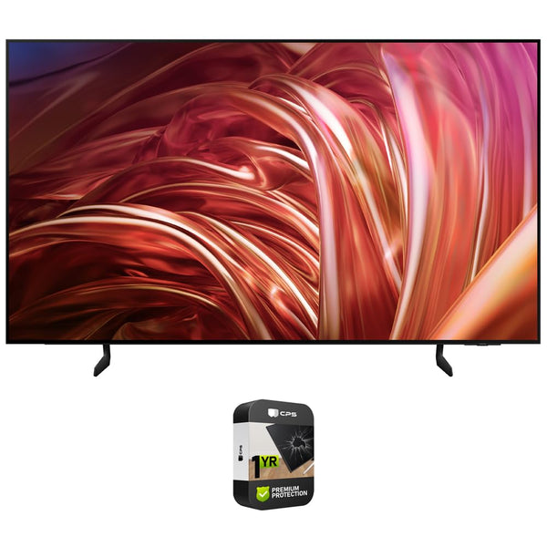 SAMSUNG QN65S85DA 65 Inch OLED 4K Smart TV (2024) Bundle with 1 YR CPS Enhanced Protection Pack