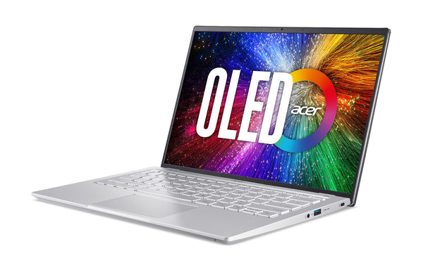 Acer Swift 3 OLED Intel Evo Thin & Light Laptop | 14" OLED 2880x1800 | Intel Core i5-12500H | Intel Iris Xe Graphics | 8GB LPDDR5 | 512GB SSD | Killer Wi-Fi 6E AX1675 | Windows 11 Home | SF314-71-51NN