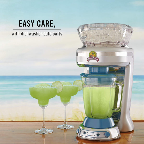 Margaritaville Key West Frozen Concoction Maker with Easy Pour Jar and XL Ice Reservoir,Green