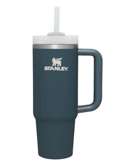 STANLEY The Quencher H2.0 FlowState Tumbler (Soft Matte) | 30 OZ Storm ...