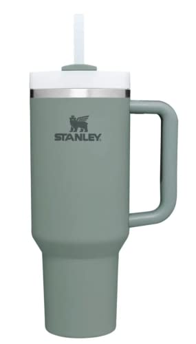 STANLEY The Quencher H2.0 FlowState Tumbler (Soft Matte) | 40 OZ Shale