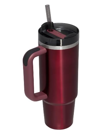 Stanley Quencher H2.0 FlowState 30 oz Tumbler - Rosewood Glow