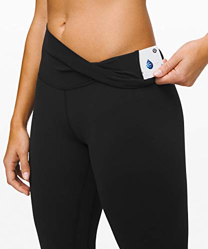Lululemon Align II Stretchy Yoga Pants - High-Waisted Design, 25 Inch Inseam, Black, Size 8