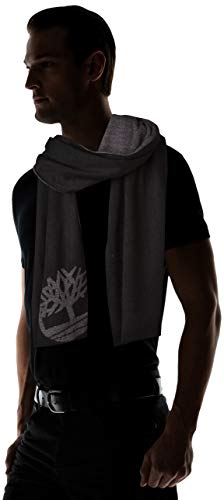 Timberland Double Layer Scarf, Cuffed Beanie & Magic Glove Gift Set Accessory, black, One Size