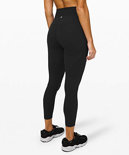 Lululemon Align II Stretchy Yoga Pants - High-Waisted Design, 25 Inch Inseam, Black, Size 8
