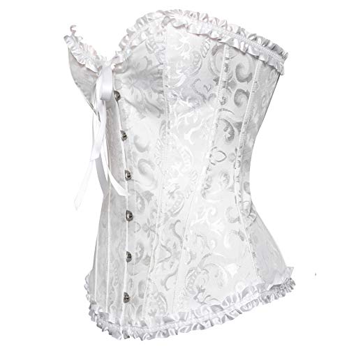 frawirshau Corset Top Plus Size Corsets for Women Bustiers