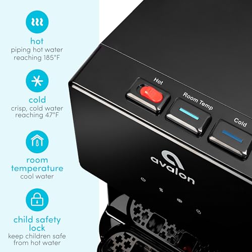 Avalon Bottom Loading Water Cooler Water Dispenser with BioGuard 3 Te