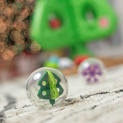 Step2 My First Christmas Tree for Kids, Interactive Christmas Tree Toy, Toddlers Ages 1.5+ Years Old, 12 Colorful Plastic Ornaments to Decorate, Mini Train Set Circles the Skirt