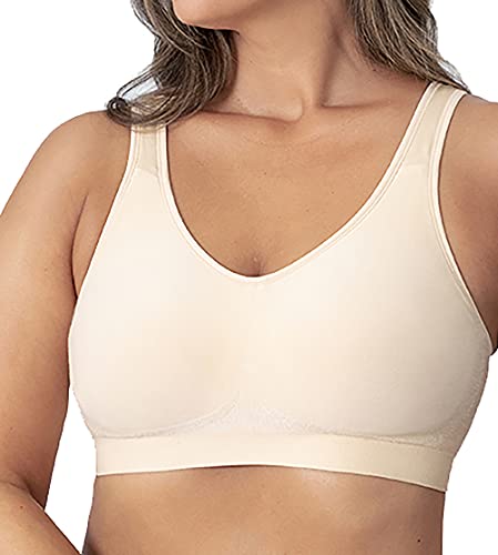 SHAPERMINT Bras for Women - Womens Bras, Compression Bra, Wirefree Bra, from Small to Plus Size Bras for Women Nude
