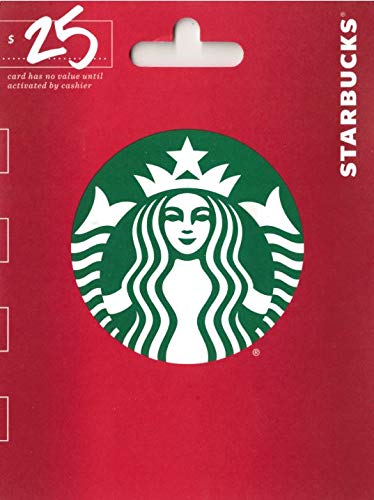 Starbucks Holiday $25 Gift Card