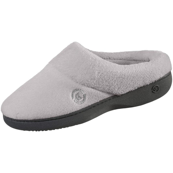 isotoner womens Classic slippers, Ash, 8.5-9 US