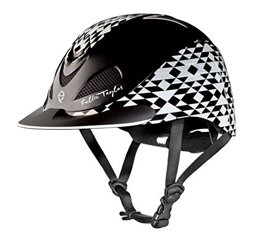 Troxel Fallon Taylor Barrel Racing Helmet (Black Aztec, Small) D2356 | Ideana