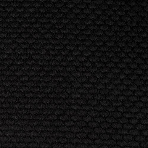 Sweet Home Collection 2 Pack Memory Foam Honeycomb Nonslip Back 16" x 16" Chair/Seat Cushion Pad, Black