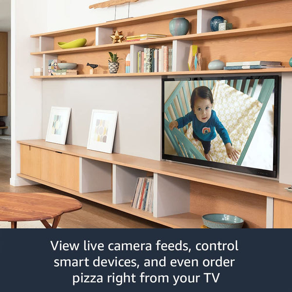 Amazon Fire TV Stick Lite, free and live TV, Alexa Voice Remote Lite, smart home controls, HD streaming