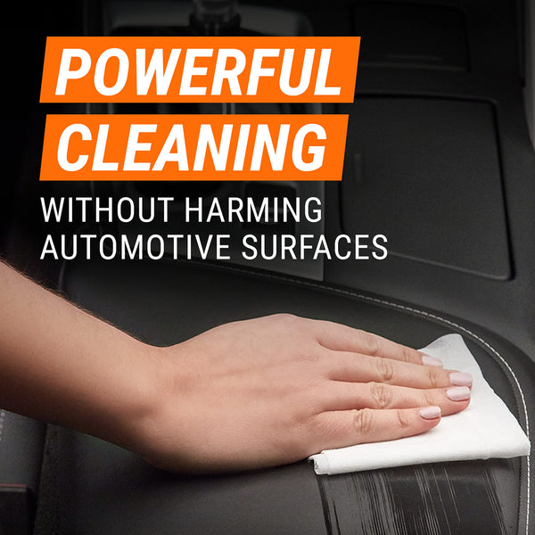 Armor All Car Cleaning Wipes, Wipes for Car Interior and Car Exterior, 90 Wipes Each