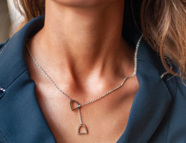 stirrup-necklace B32081 | IDEANA