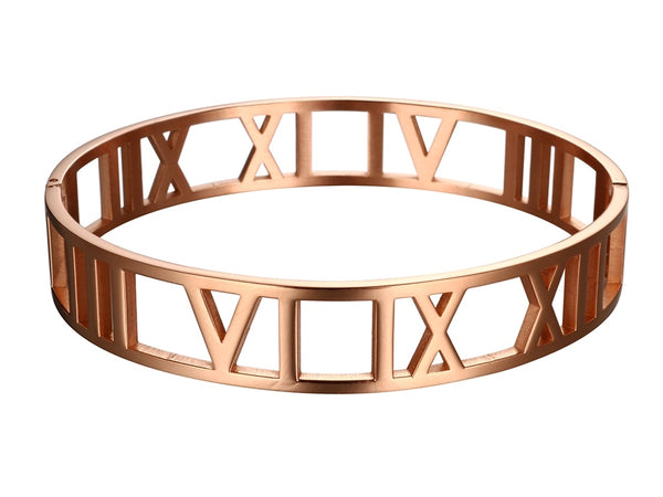 Wide Stainless Steel Cuff Bracelet    | Ideana