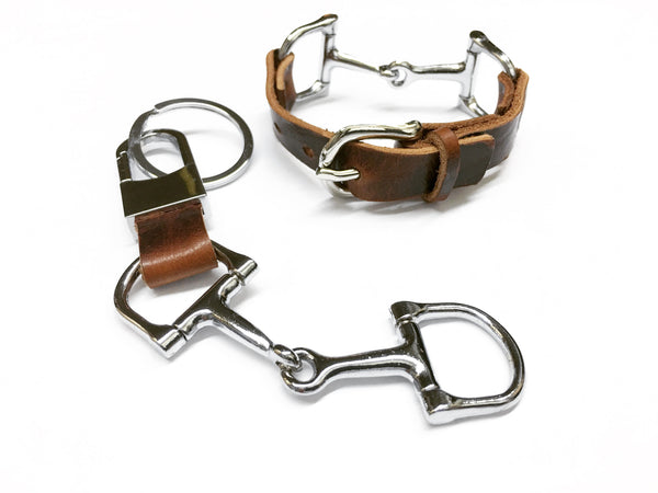 Equestrian Horse Bit Key Chain and Purse Charm R2943 | Ideana