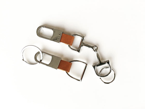 Equestrian Horse Bit Key Chain and Purse Charm B2944 | Ideana