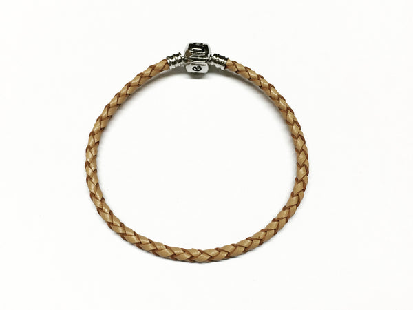 Equestrian Baided Leather Bracelet    | Ideana