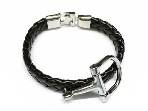 Equestrian Braided Charm Bracelet    | Ideana