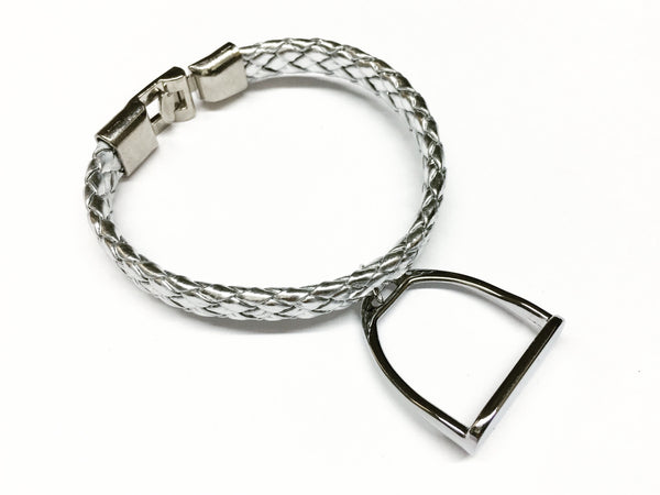 Equestrian Braided Charm Bracelet B2812 | Ideana