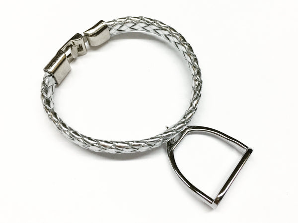 Equestrian Braided Charm Bracelet S2813 | Ideana