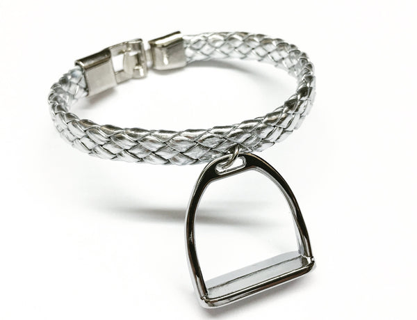 Equestrian Braided Charm Bracelet    | Ideana