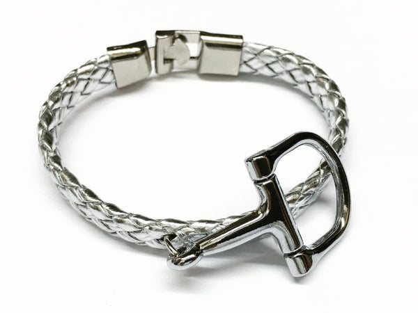 Equestrian Braided Charm Bracelet B2810 | Ideana