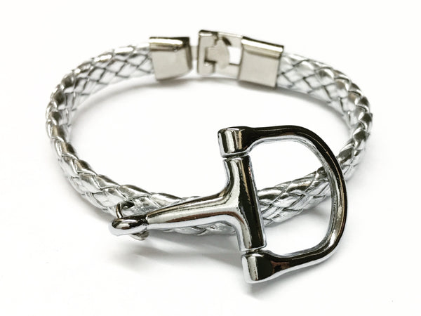 Equestrian Braided Charm Bracelet G2811 | Ideana