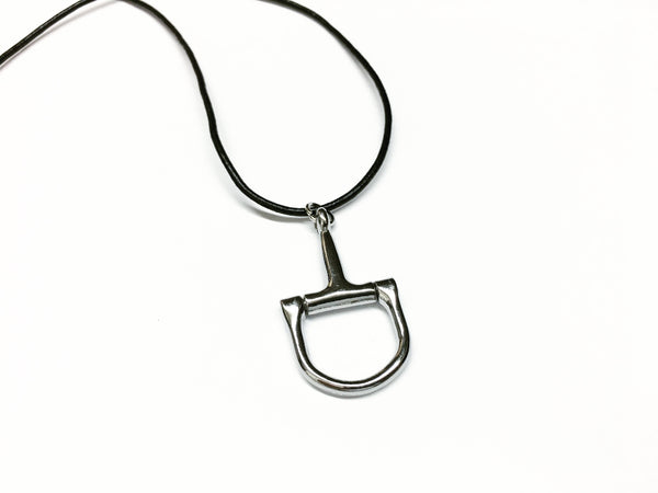 Horse Necklace with Stirrup Snaffle Bit    | Ideana