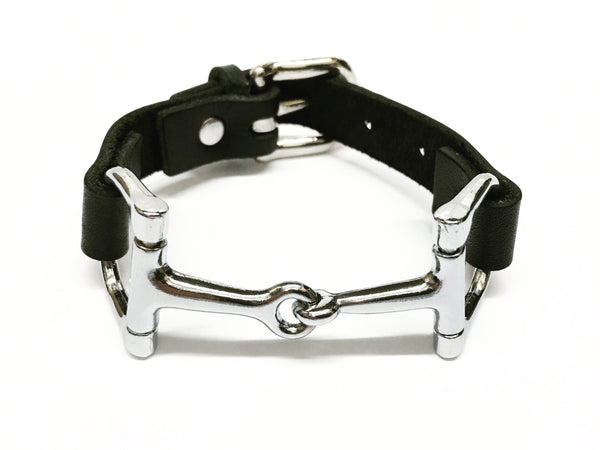 Horse Bit Bracelet Equestrian Bracelet Western Jewelry Bracelet Teen Bracelet Leather Bracelet Horse Lover Jewelry Small Gift D3652 | Ideana