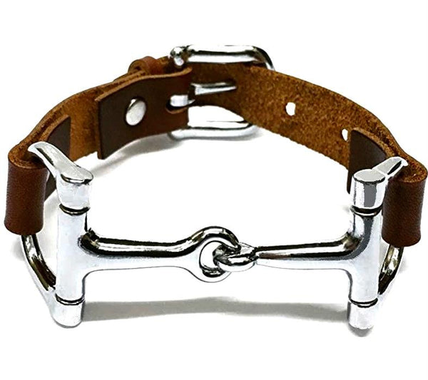 Horse Snaffle Bit Bracelet for Equestrian Women and perfect gift for horse lovers